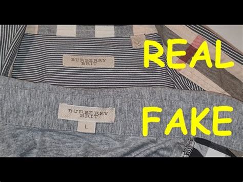 burberry t shirt real vs fake|authentic vintage Burberry.